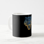 Tiger Fire Kaffeetasse (Vorderseite Links)