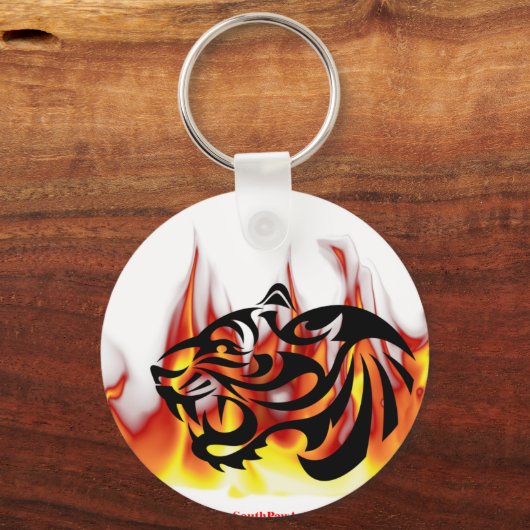 Tiger Fire Schlüsselanhänger (Vorderseite)