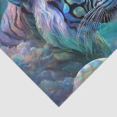 Tiger-Fisch-Decoupage-Tissue Seidenpapier (Ausschnitt)