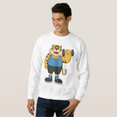 Tiger Fitness Dumbbell Sweatshirt (Vorne ganz)