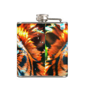 Tiger Flachmann (Rückseite)