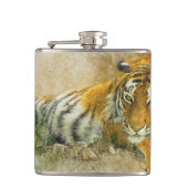 Tiger Flachmann (Vorderseite)