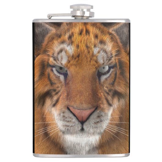 Tiger Flachmann (Vorderseite)