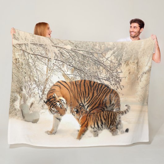 Tiger Fleece Blanket (Beispiel)