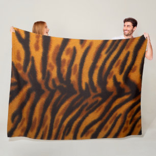 Tiger Fleece Blanket
