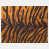 Tiger Fleece Blanket (Vorderseite (Horizontal))