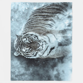 Tiger Fleece Blanket