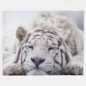 Tiger Fleece Blanket (Vorderseite (Horizontal))