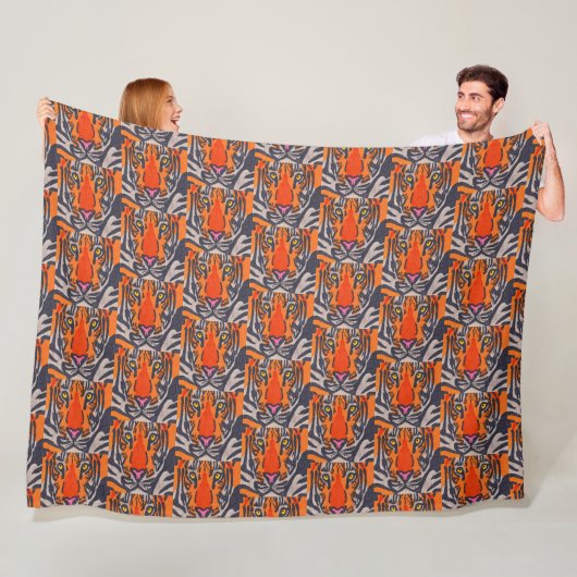Tiger - Fleece Blanket (Beispiel)