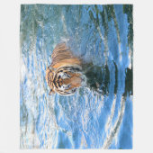 Tiger Fleece Blanket (Vorderseite)