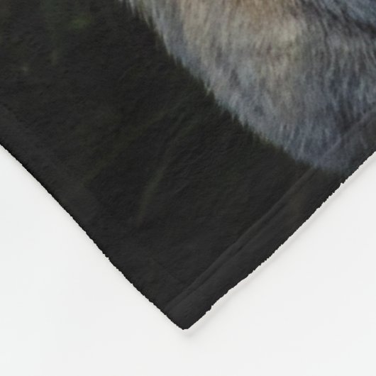 Tiger-Fleece-Decke Fleecedecke (Ecke)