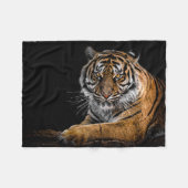 Tiger-Fleece-Decke Fleecedecke (Vorderseite (Horizontal))