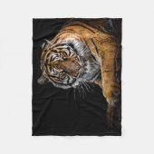 Tiger-Fleece-Decke Fleecedecke (Vorderseite)