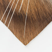 Tiger Fleecedecke (Ecke)