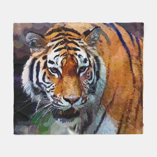 Tiger fleecedecke (Vorderseite (Horizontal))