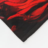 Tiger Fleecedecke (Ecke)