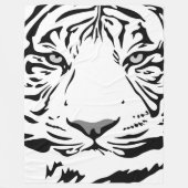 Tiger Fleecedecke (Vorderseite)