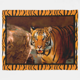 Tiger Fleecedecke