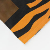 Tiger Fleecedecke (Ecke)