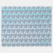 Tiger Fleecedecke (Vorderseite (Horizontal))