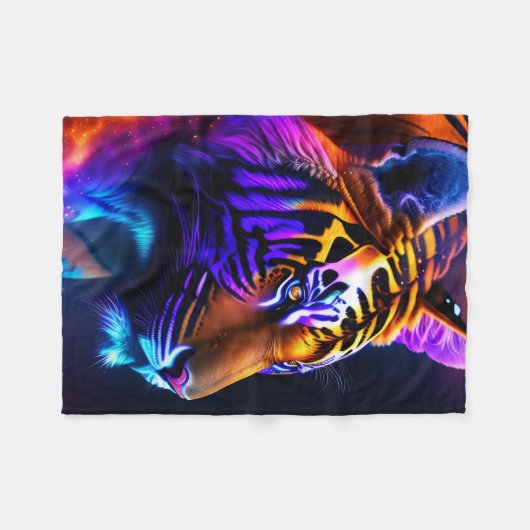 "Tiger" Fleecedecke (Vorderseite (Horizontal))