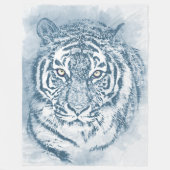 Tiger Fleecedecke (Vorderseite)