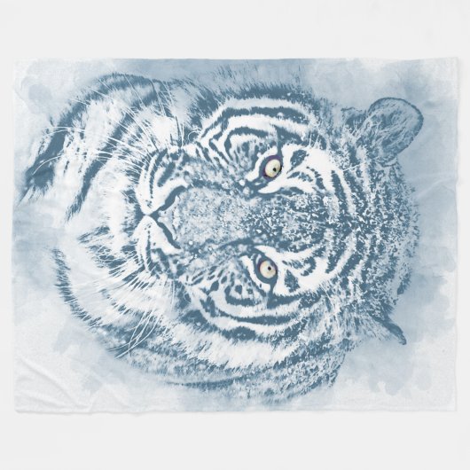 Tiger Fleecedecke (Vorderseite (Horizontal))