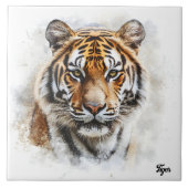 Tiger Fliese (Vorderseite)