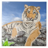 Tiger Fliese (Vorderseite)