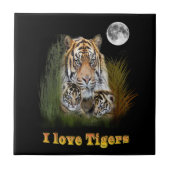 Tiger Fliese (Vorderseite)