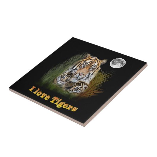 Tiger Fliese (Seite)