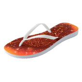 Tiger flip Flops in der Galaxy Starry Night Badesandalen (Schrägansicht)
