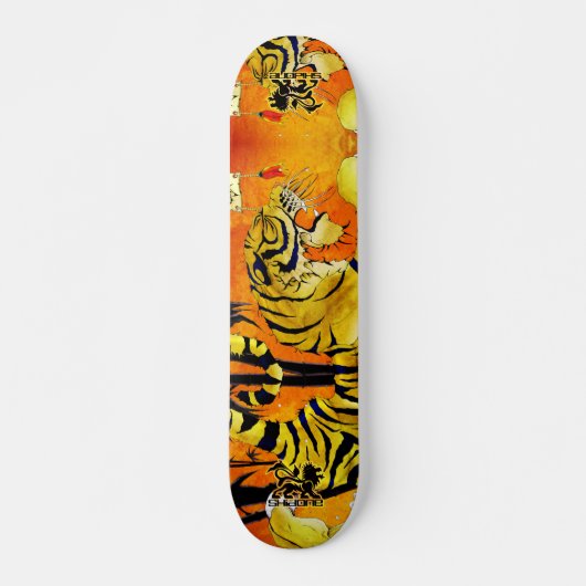 Tiger-Fluss-Skateboard Skateboard (Vorne)