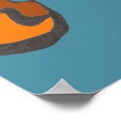 Tiger Flutterfly 13 x 19 Poster (Ecke)