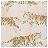 TIGER FORCE Blush Safari Stoff (Nahaufnahme)