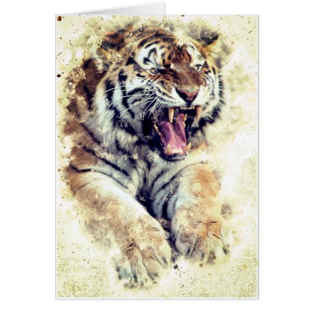 Tiger-Förderkarte (Vorne)