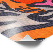 Tiger - Foto drucken (Ecke)