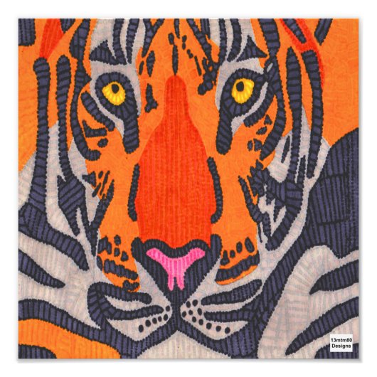 Tiger - Foto drucken (Vorne)