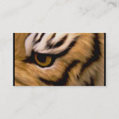 Tiger-Foto-Geschäfts-Karte Visitenkarte (Rückseite)