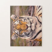 Tiger Foto Portrait Puzzle (Vertikal)