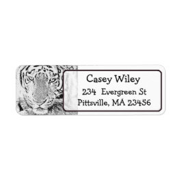 Tiger Foto Rücksendeadresse