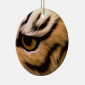 Tiger-Foto-Verzierung Keramikornament (Rechts)