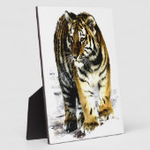 Tiger Fotoplatte (Seite)