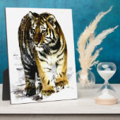 Tiger Fotoplatte (Seite)