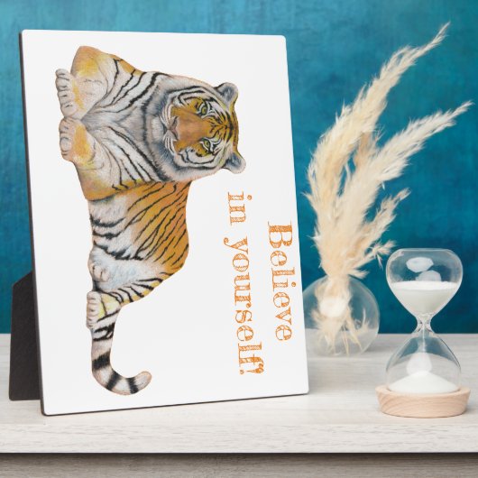 Tiger Fotoplatte (Seite)