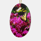 Tiger-Frack auf Azalea Keramikornament (Links)