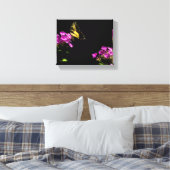 Tiger-Frack auf Phlox Leinwanddruck (Insitu (Schlafzimmer))