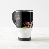 Tiger-Frack auf Phlox - Sommer Reisebecher (Vorderseite Links)