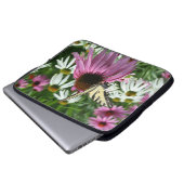 Tiger Frack Butterfly Blume Laptop Schlauch Laptopschutzhülle (Vorne Knopf)