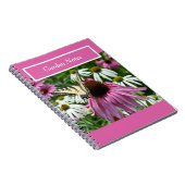 Tiger Frack Butterfly Blume Spiral Notebook Notizblock (Rechte Seite)